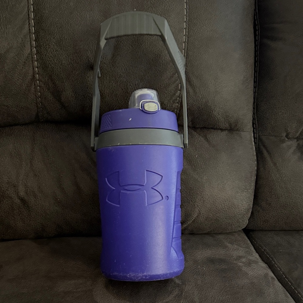 Under Armour Violet Sports Bottle with Handle